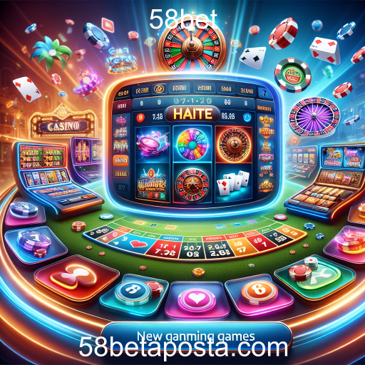 Descubra os Mais Novos Jogos na 58bet